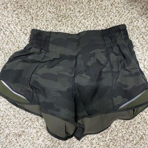lululemon high rise shorts